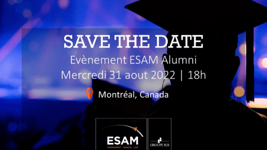  Esamiens expatriés au Canada - RDV le 31 août - Hôtel Bonaventure MONTREAL